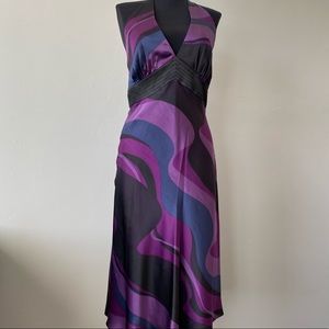 NWT Gorgeous Silk Halter Dress